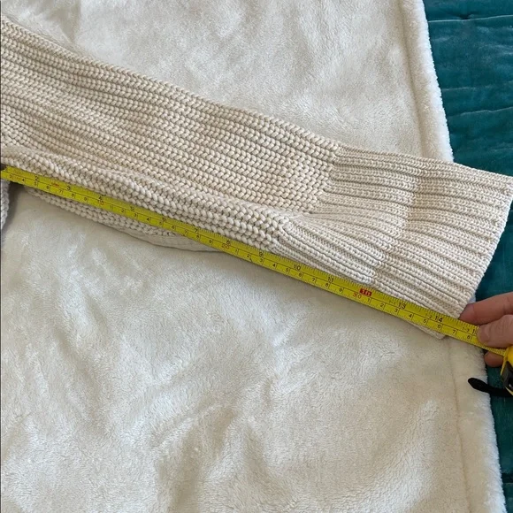 Equipment Cream Belted Cardigan Sweater - Picture 3 of 15